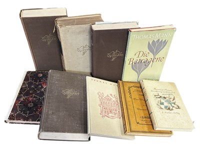 Lot 930 - THOMAS MANN COLLECTION. Nine books in total,...