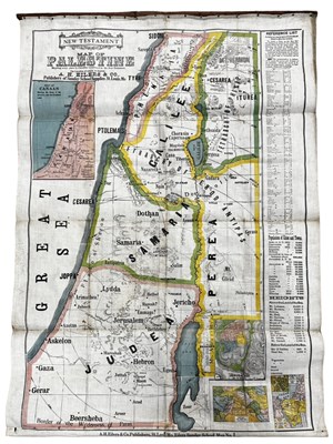 Lot 1197 - PALESTINE. New Testament. Map of Palestine...