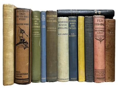 Lot 978 - ANGLING AND FISHING. 12 Volumes of fishing...