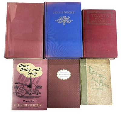 Lot 713 - FOOD AND WINE. Six volumes. How to enjoy wine...