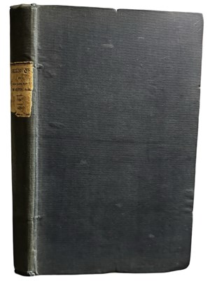 Lot 655 - Family Sermons by the Late Samuel Martin., one...