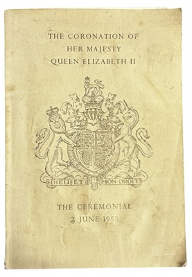 Lot 1147 - The Ceremonies to be Observed at the Royal...