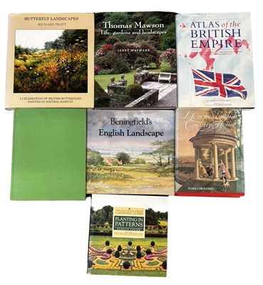 Lot 1050 - Seven modern gardening volumes, large format...