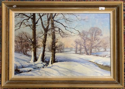 Lot 94 - Kenneth Denton RSMA (b.1932), 'January Morning...