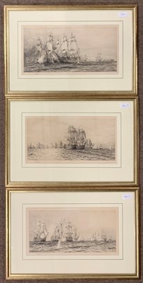 Lot 86 - William Lionel Wyllie (1851-1931), Three...