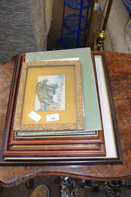 Lot 738 - MIXED LOT VARIOUS ENGRAVINGS AND OTHER PICTURES