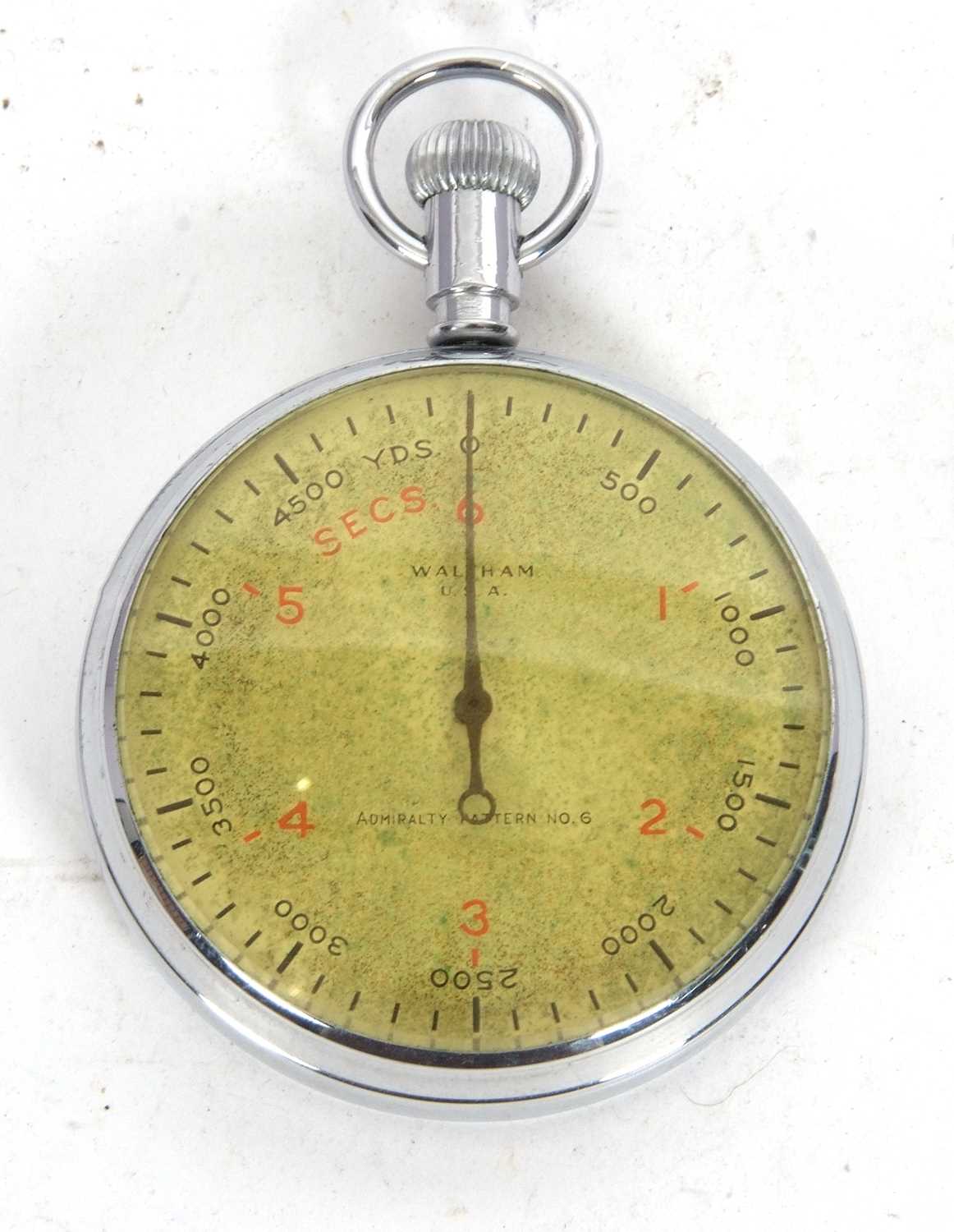 Lot 224 - A Waltham USA Admirality Pattern No 6 military...