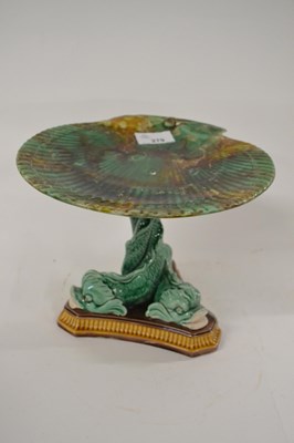 Lot 279 - A Wedgwood Maiolica centrepiece with a large...