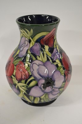 Lot 290 - A large Moorcroft vase in the Anemone Tribute...