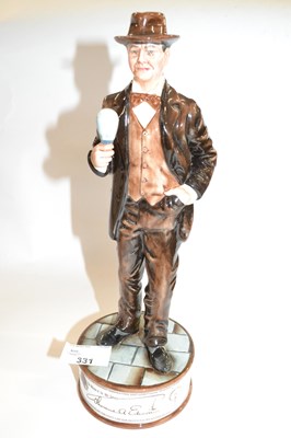 Lot 331 - A Royal Doulton figure of Thomas Edison from...