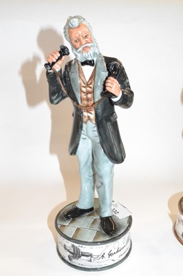 Lot 332 - A Royal Doulton model of Alexander Graham Bell...