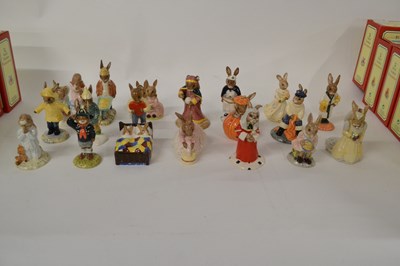 Lot 344 - A quantity of boxed Royal Doulton Bunnikins...