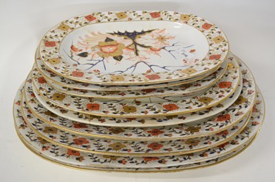 Lot 316 - A quantity of 19th Century Bloor Derby serving...