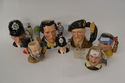 Lot 329 - Collection of Royal Doulton Toby Jugs, The...