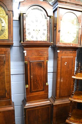 Lot 580 - An early 19th Century long case clock with...