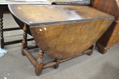 Lot 541 - Bylaw - a large reproduction burr oak oval...