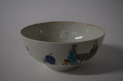 Lot 368 - A Worcester porcelain bowl decorated with the...