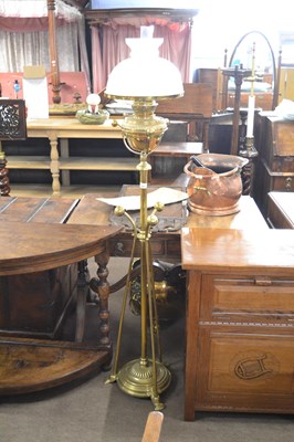 Lot 631 - A late 19th or early 20th Century brass...