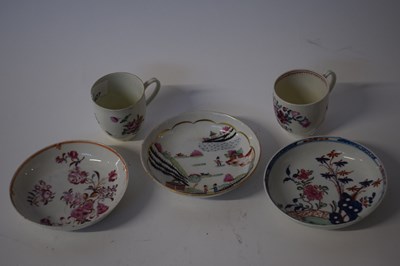 Lot 427 - Two 18th Century Worcester porcelain coffee...