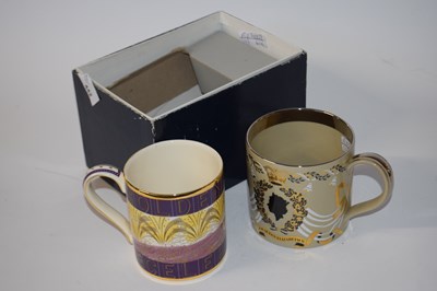 Lot 476 - A Wedgwood commemorative Queen Elizabeth mug...