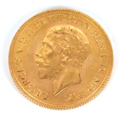 Lot 177 - A George V 1930 gold sovereign, 8.0g