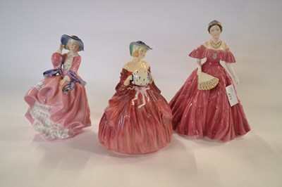 Lot 471 - Collection of three Royal Doulton figures, Top...