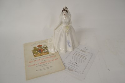 Lot 482 - A Coalport figure of Princess Margaret,...