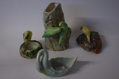 Lot 450 - Group of Radford pottery models including a...