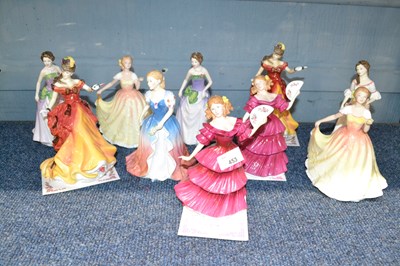 Lot 453 - A collection of Royal Doulton Figure of the...