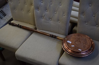 Lot 782 - COPPER BED WARMING PAN