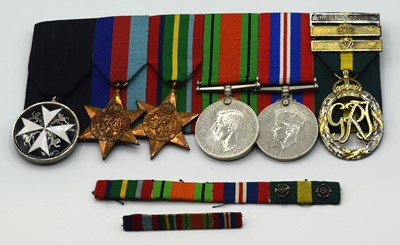 Lot 18 - 20th century British medal group of six medals...