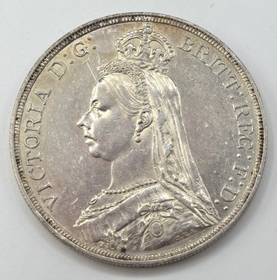 Lot 227 - Victorian silver crown 1887