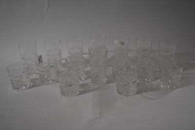 Lot 473 - A suite of Galway glasses including eight...