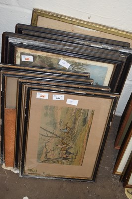 Lot 844 - MIXED LOT OF 19TH CENTURY PRINTS TO INCLUDE...