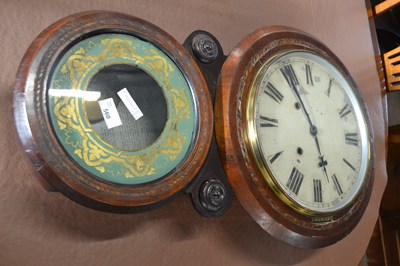 Lot 560 - 19th Century fusee wall clock