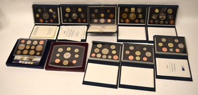 Lot 158 - Quantity of 10 London Mint Yearly coin sets in...