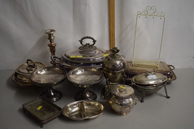 Lot 21 - Mixed Lot: Various silver plated wares to...