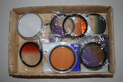 Lot 74 - Box of various camera filters