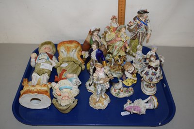 Lot 156 - A collection of various continental figures