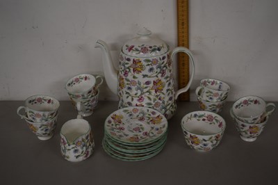 Lot 181A - Minton Haddon Hall coffee set