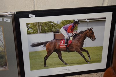 Lot 245 - Horse Racing Interest - Two photographic...