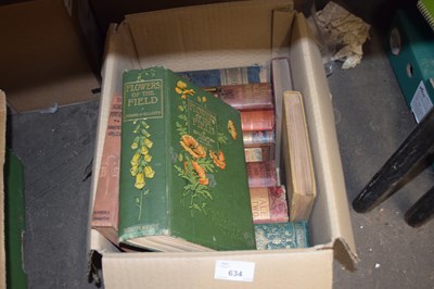 Lot 634 - Books to include Flowers of the Field and others