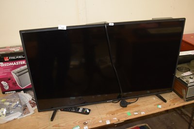 Lot 729 - A Sharp LED TV and remote control