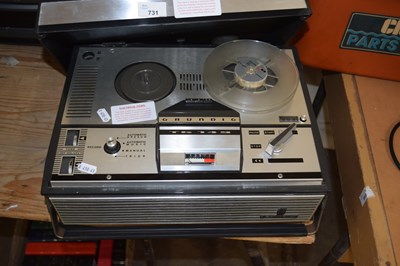 Lot 731 - A Grundig KT149 reel to reel tape deck