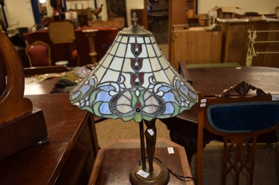 Lot 306 - Reproduction Tiffany style light fitting