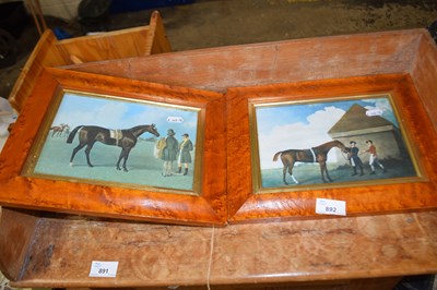 Lot 892 - Two prints after Stubbs