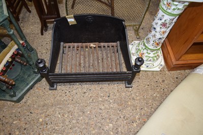 Lot 374 - Cast iron fire grate