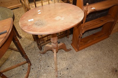 Lot 397 - A Victorian stained beech wood wine table with...