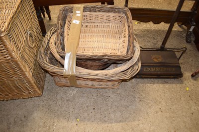 Lot 400A - Mixed Lot: Wicker baskets