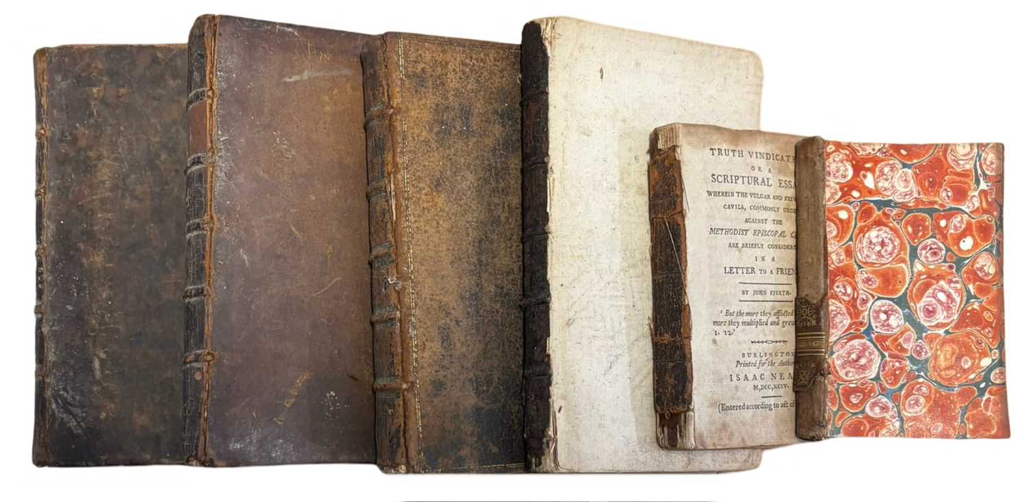 Lot 666 - LEATHER BINDINGS: 6 Titles: HENRY FIELDING:...